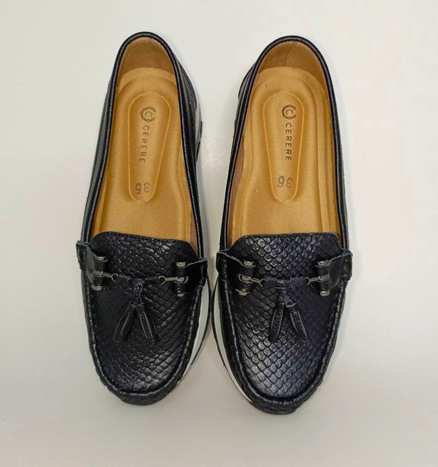 MOCASIN DAMA NEGRO MODELO 2657