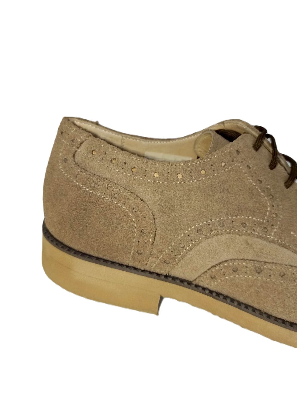 Zapatos Elegantes para Hombre en Color Topo - Modelo 103 de Cuero Premium