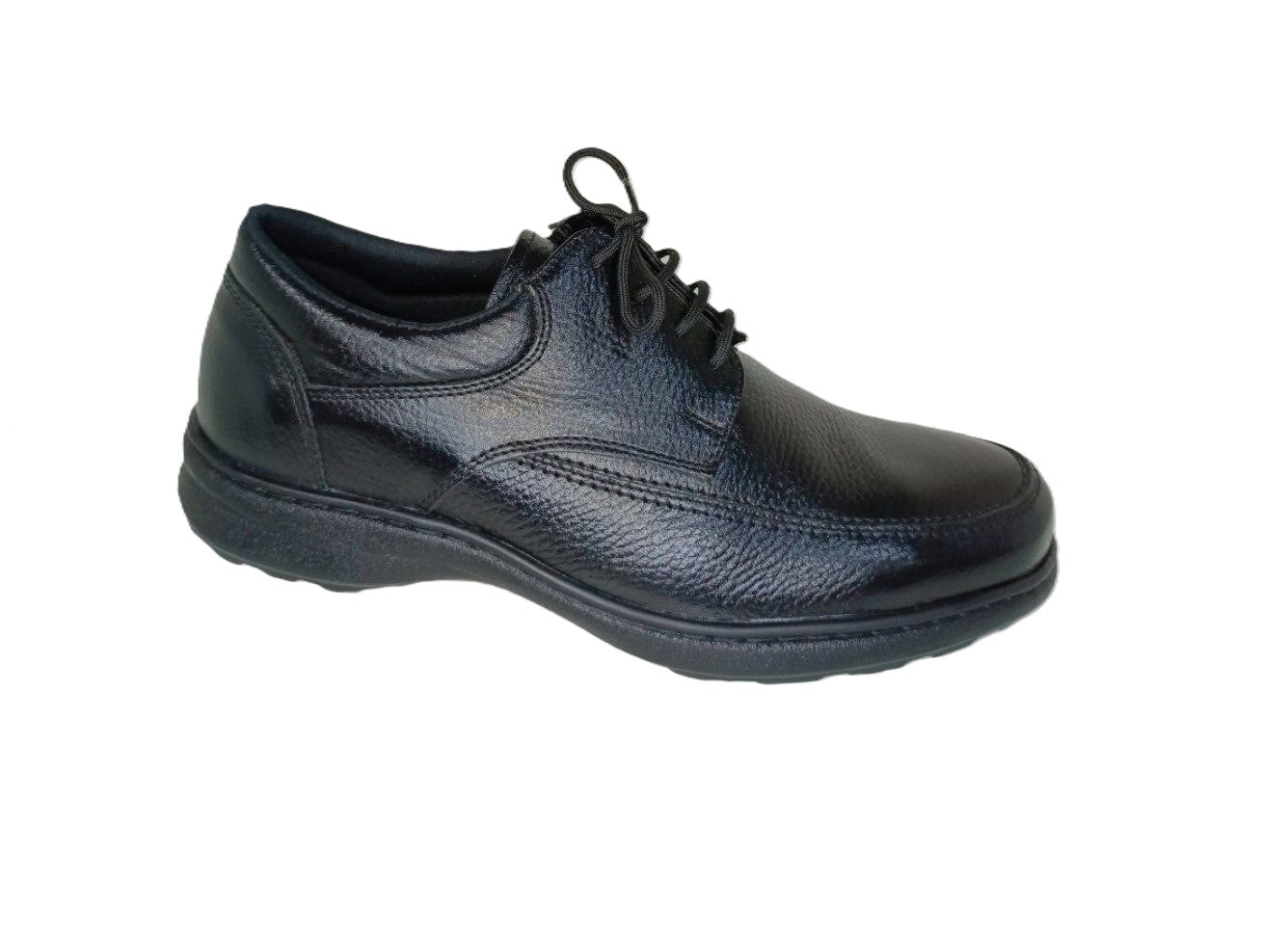 Zapatos de Vestir para Hombre Negros de Cuero Elegantes y Cómodos - Modelo 335