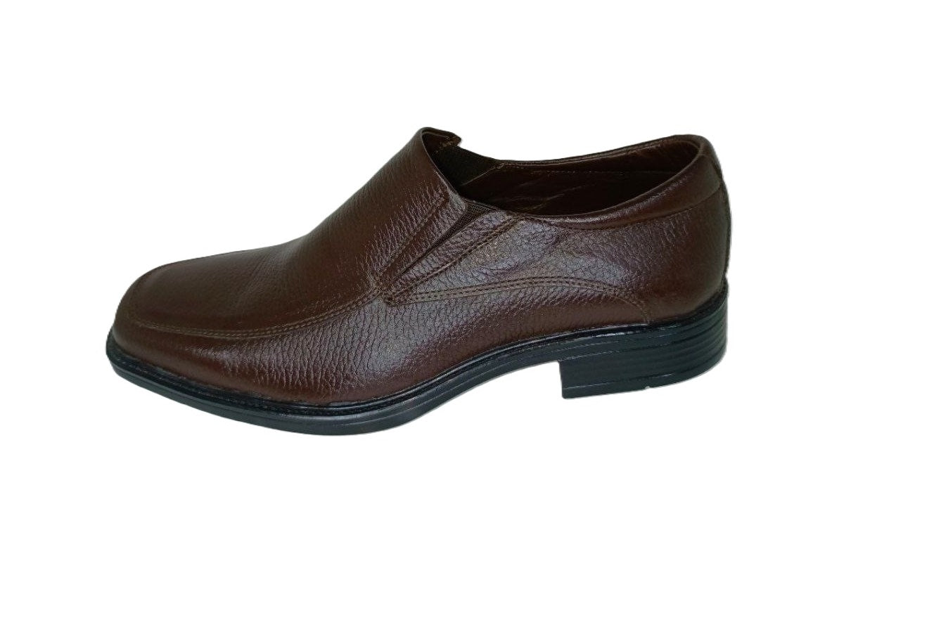 Zapatos de Vestir Elegantes para Hombre en Cuero Marrón - Modelo 651