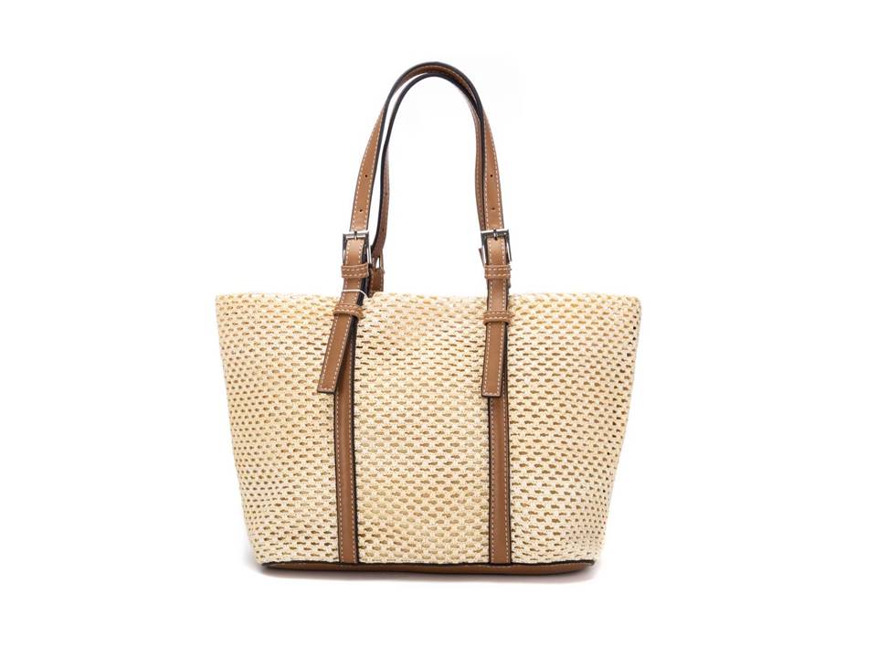 CARTERA CASUAL DAMA COLOR BEIGE MODELO 184566