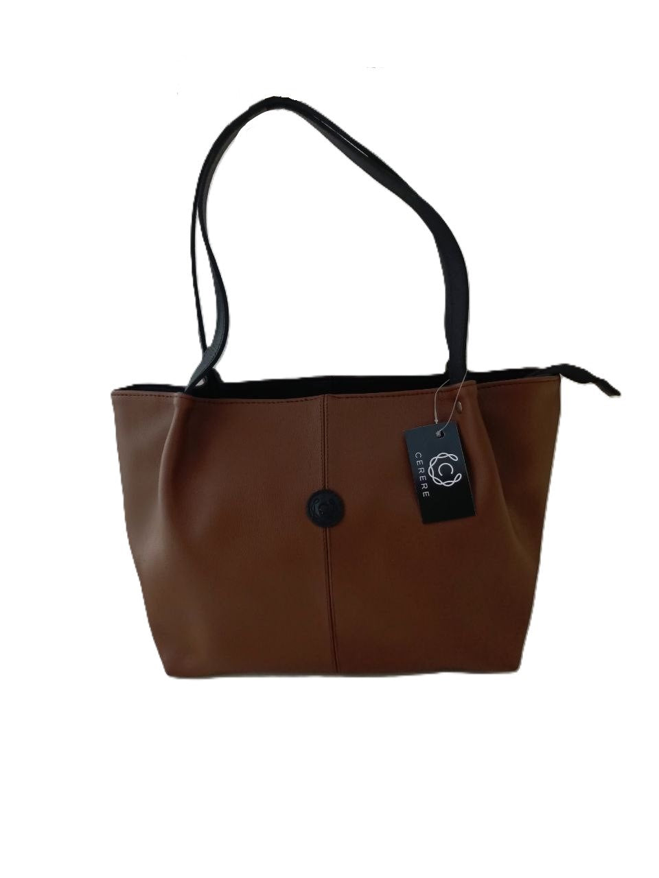CARTERAS CASUAL CARAMELO/NEGRO MODELO 2556