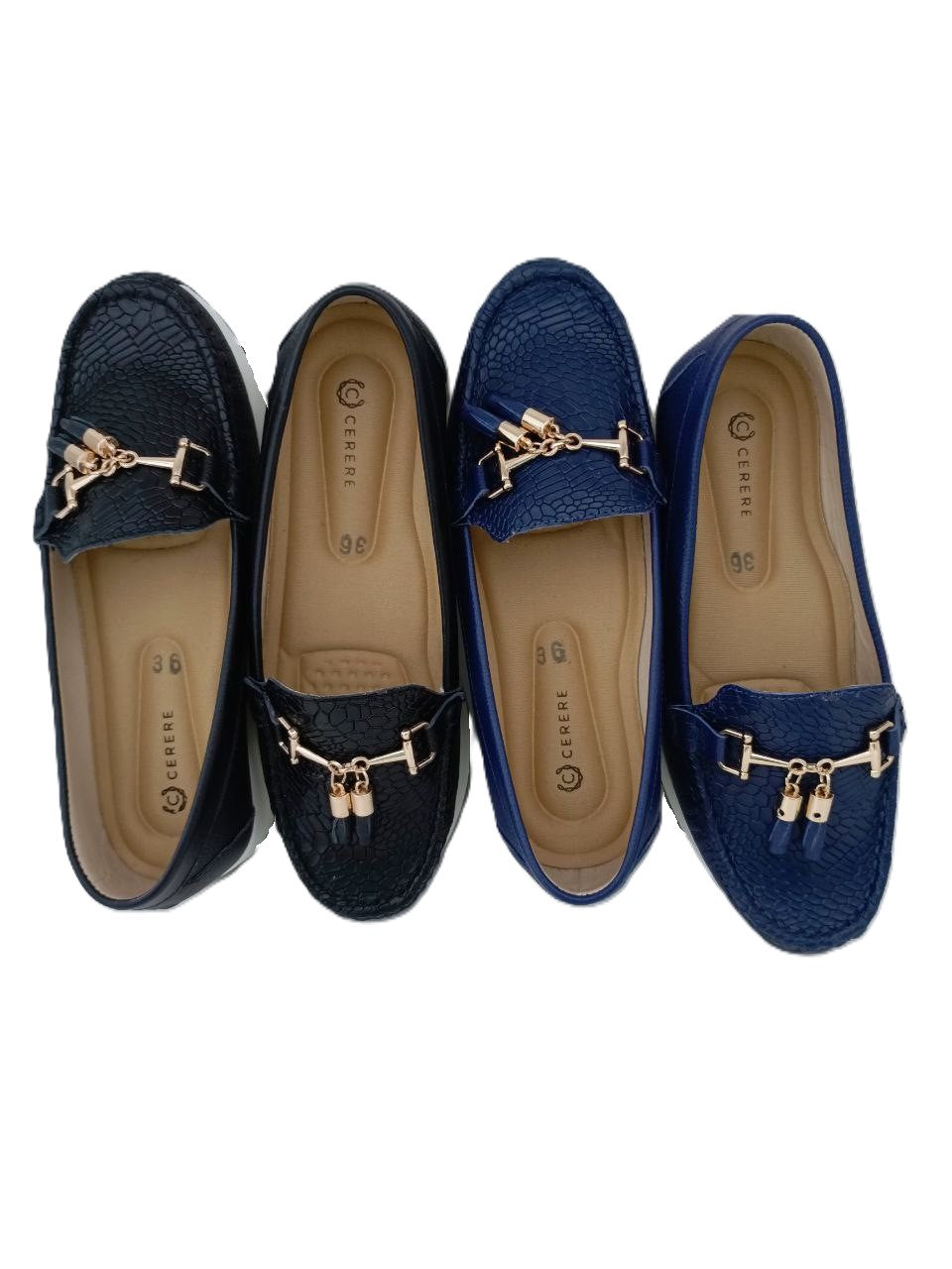 MOCASIN DAMA AZUL-MARINO MODELO 2720