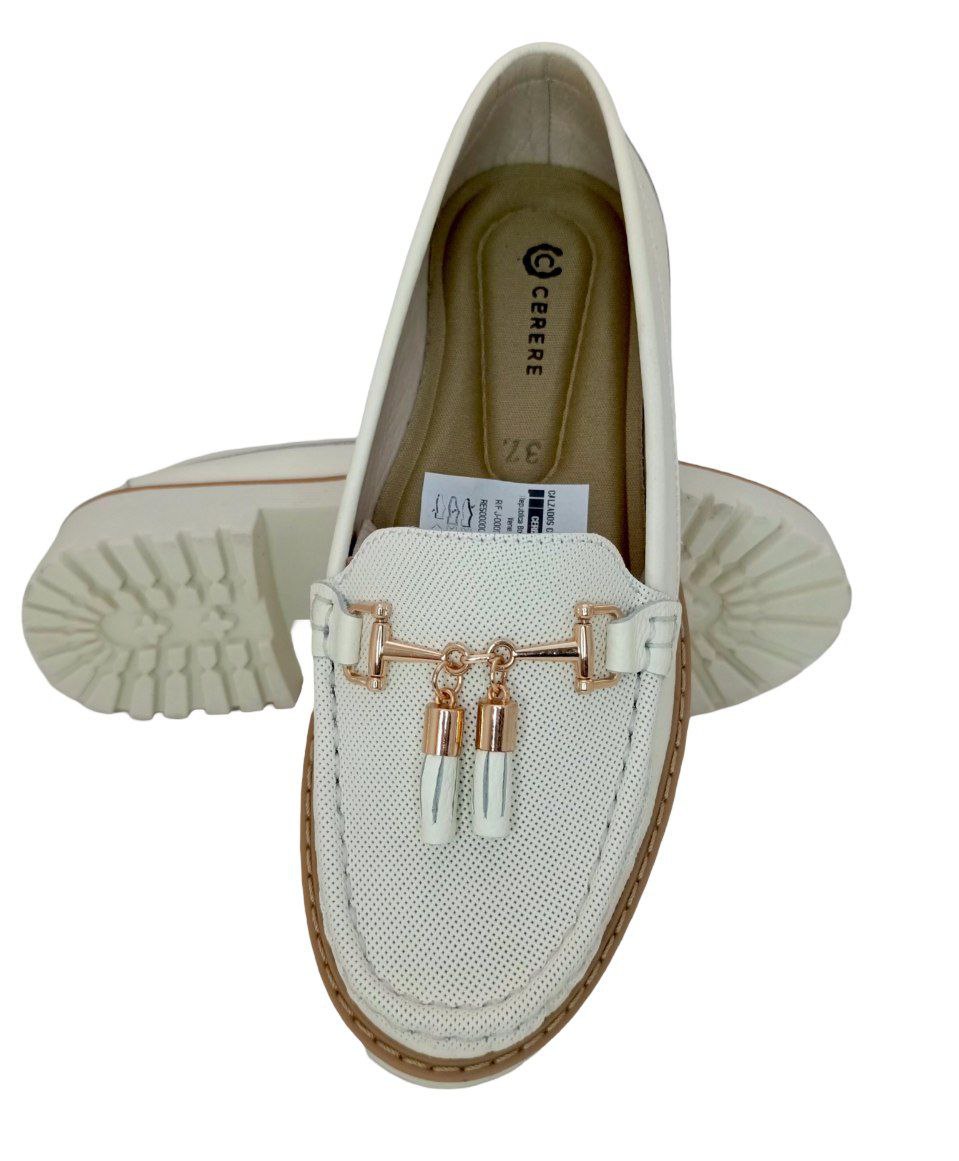 MOCASINES CONFORT DAMA COLOR TALCO MODELO 2811