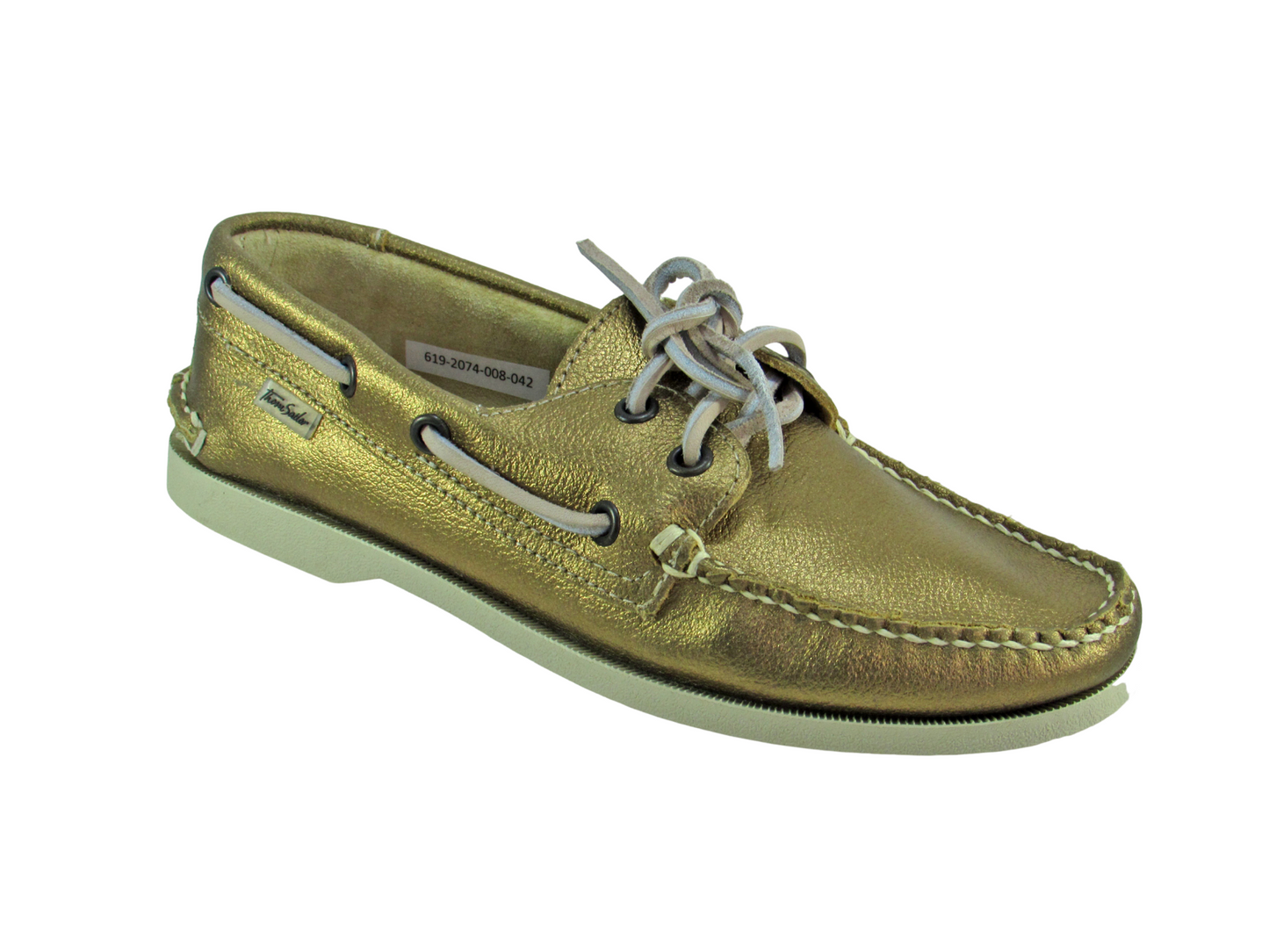 MOCASIN DAMA DORADO MODELO 619-2074