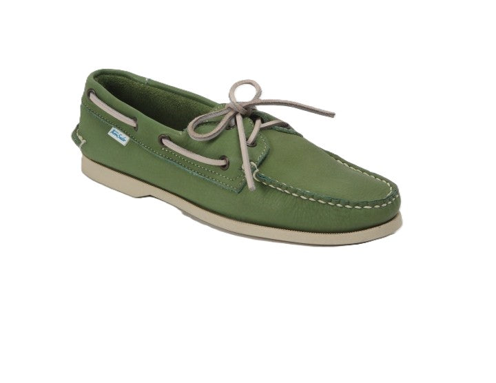 MOCASIN DAMA VERDE MODELO 619-2074