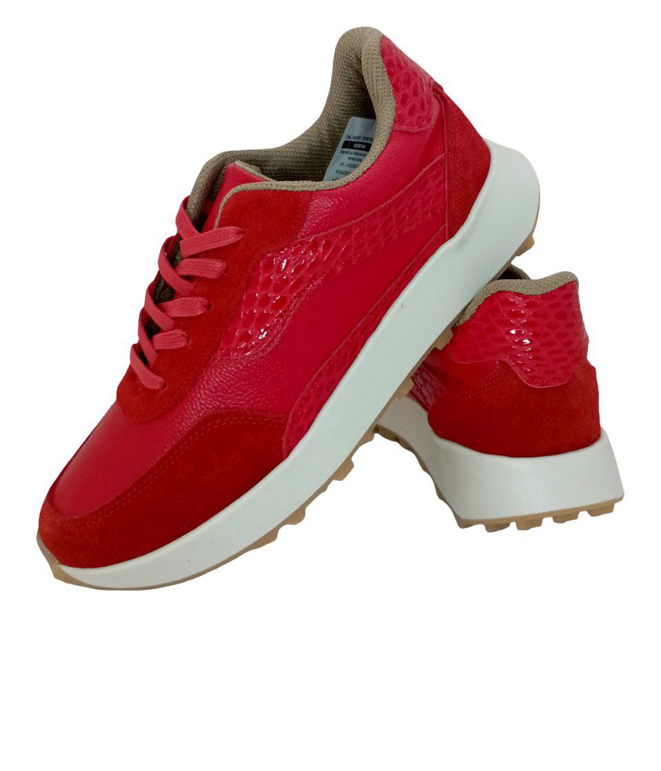 DEPORTIVOS CERERE DAMA COLOR ROJO MODELO D599