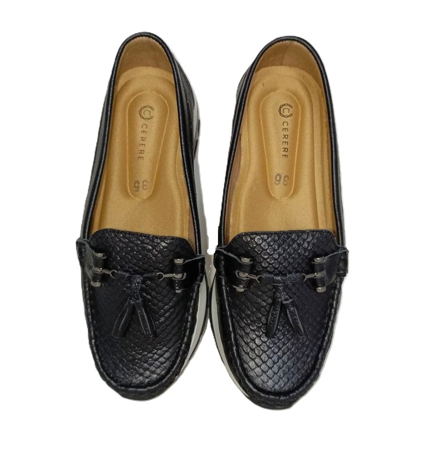MOCASIN DAMA  NEGRO MODELO 2657