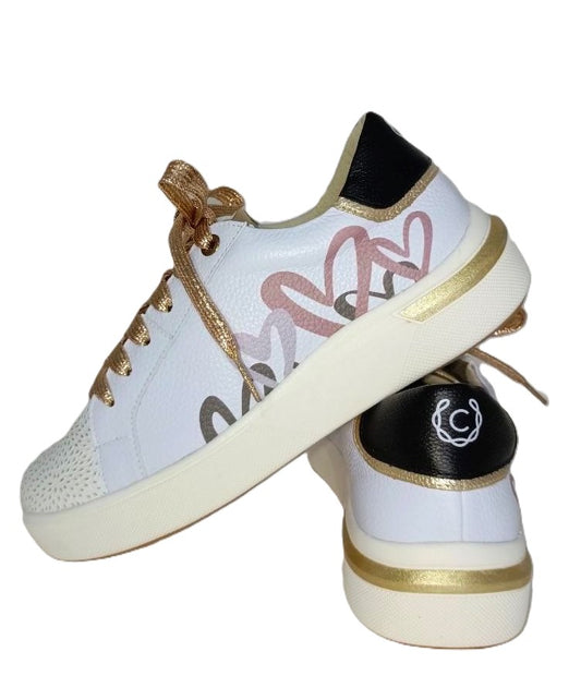 DEPORTIVO DAMA  BLANCO/NEGRO MODELO 5232