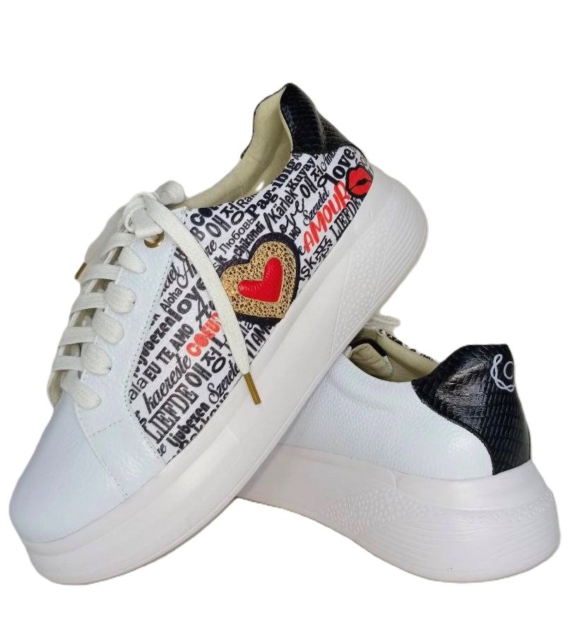 DEPORTIVO DAMA  BLANCO MODELO 5234