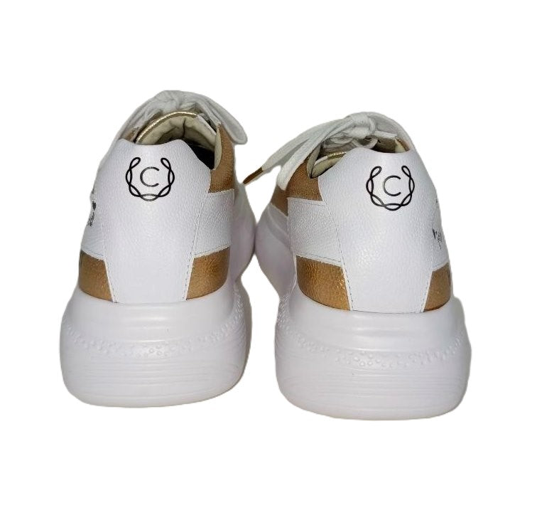 DEPORTIVO DAMA  BLANCO/BRONCE MODELO 5236