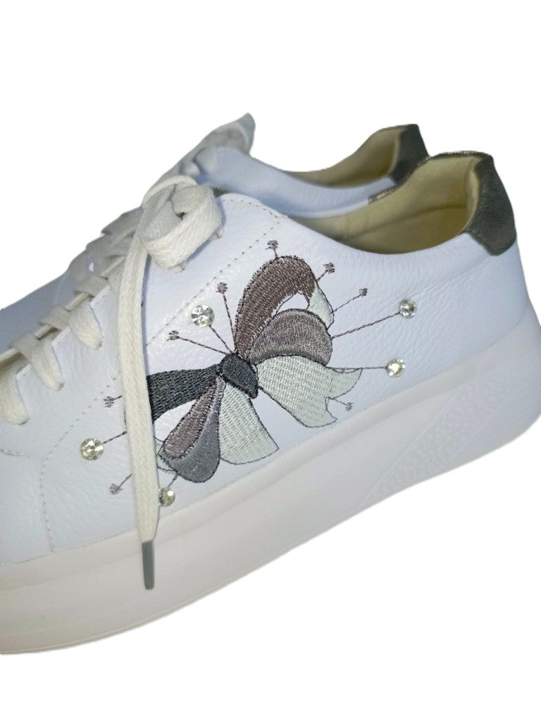 DEPORTIVO DAMA  BLANCO/PLOMO MODELO 5241