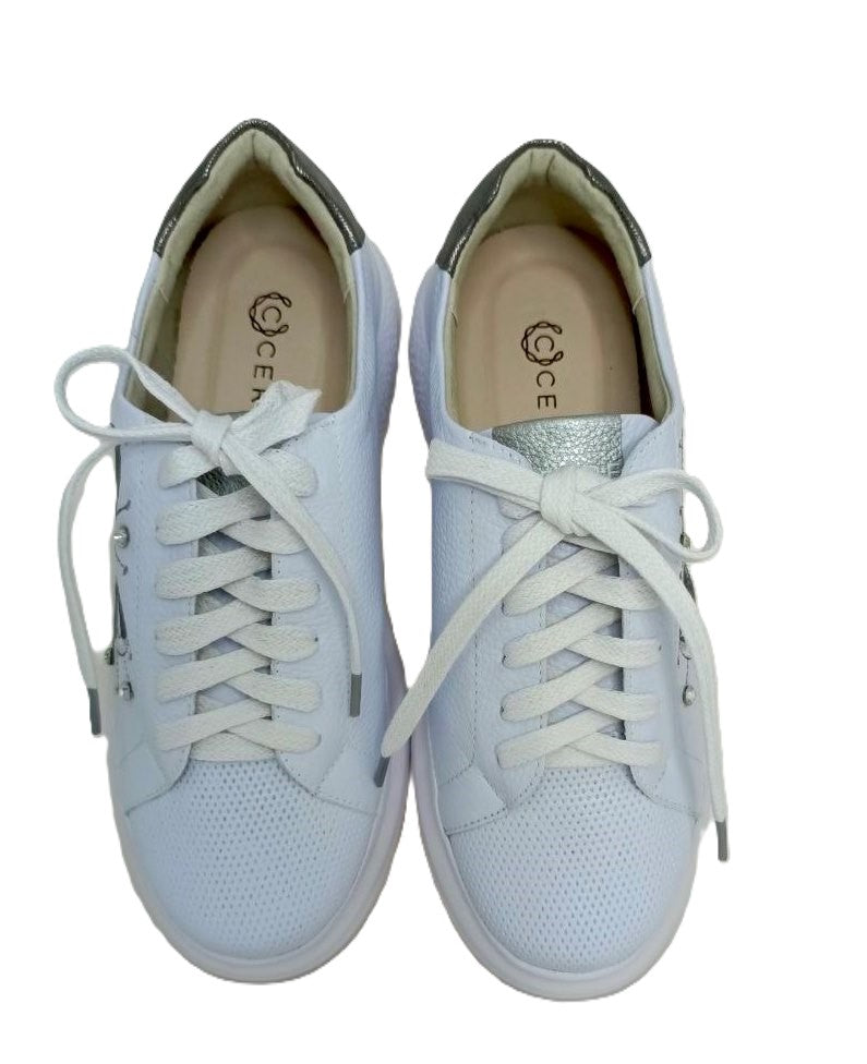 DEPORTIVO DAMA  BLANCO/PLOMO MODELO 5241