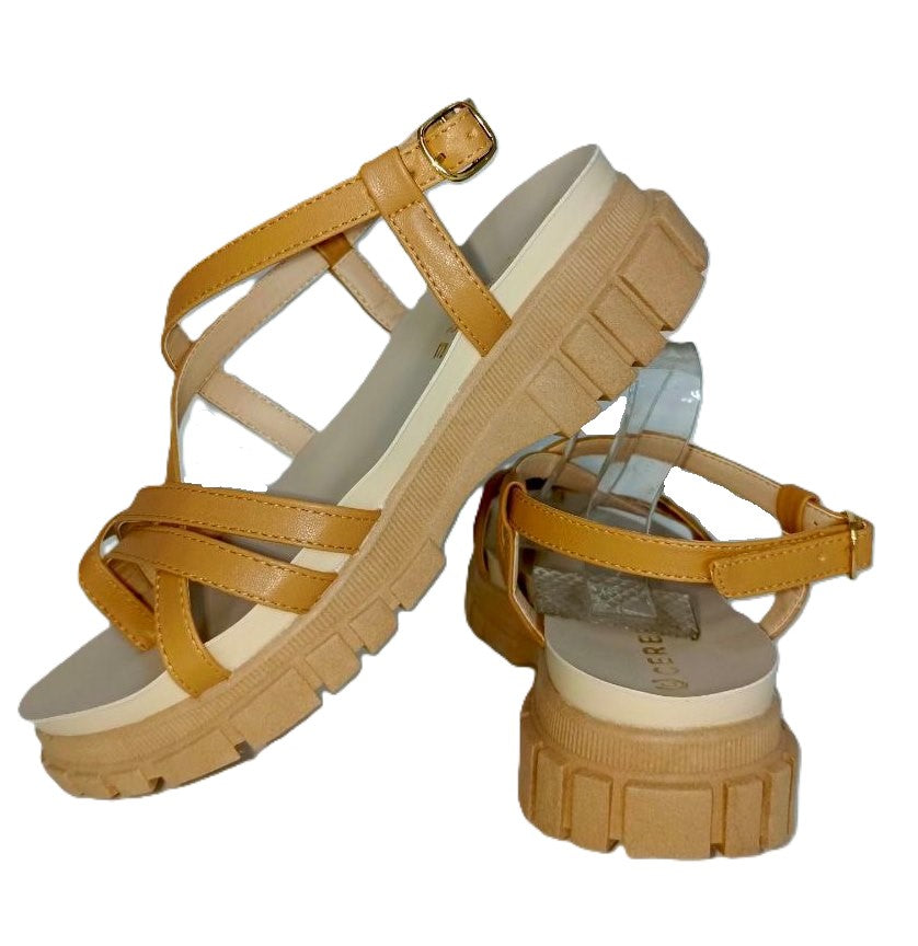 CONFORT DAMA  CAMEL MODELO 8037