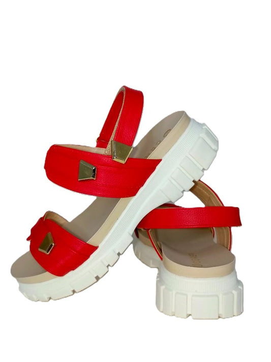 CONFORT DAMA  ROJO MODELO 8055