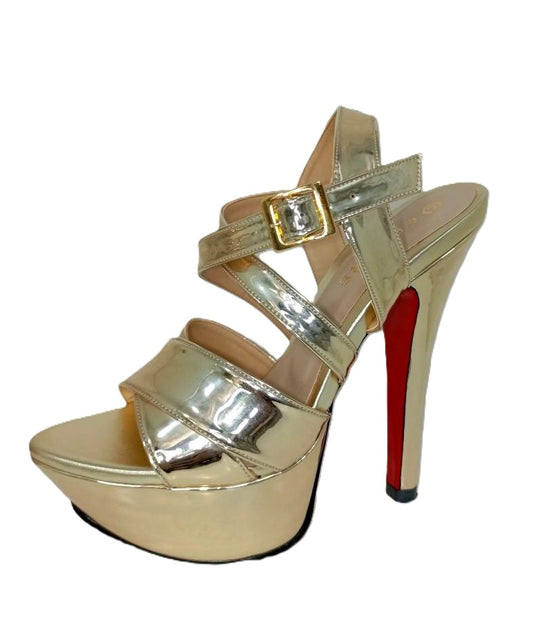 SANDALIA DE TACON  CHAMPANG MODELO E-963