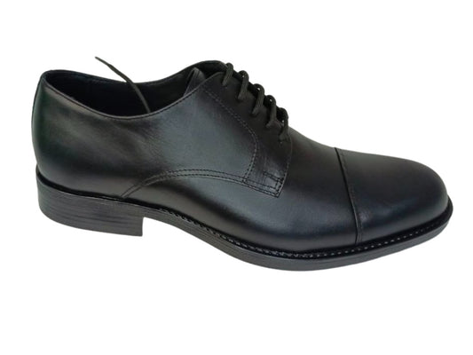 Zapatos de Vestir Elegantes para Hombre en Color Negro - Modelo 150 de Cuero de Alta Calidad