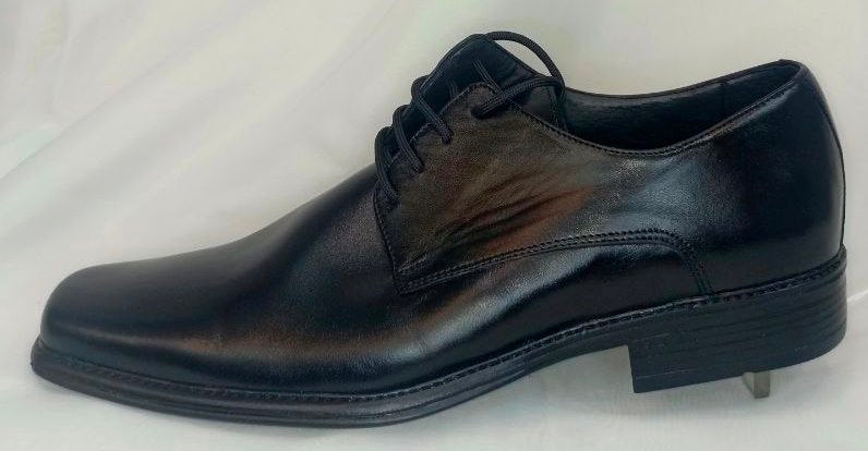 Zapatos de Vestir Elegantes para Hombre en Cuero Negro - Modelo 207