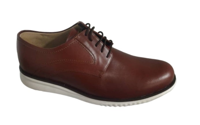 Calzado Casual Elegante para Hombre en Cuero Negro - Modelo 3106 con Diseño Moderno y Comodidad Duradera Marrón