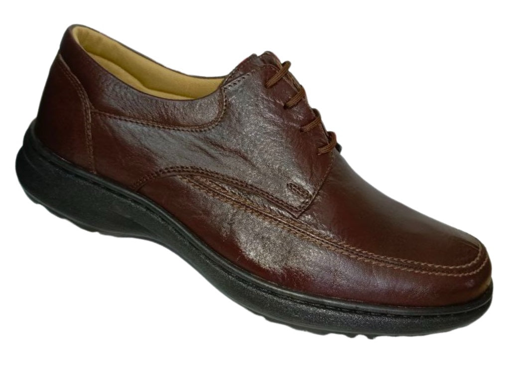 Zapatos de Vestir para Hombre en Cuero Marrón - Modelo 335 Elegantes y Cómodos