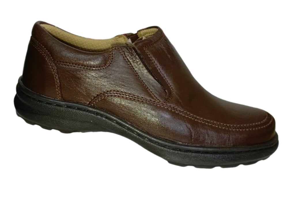 Zapatos de Vestir para Hombre en Cuero Marrón Modelo 336 - Elegancia y Comodidad para Ocasiones Especiales