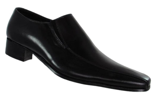 Zapatos de Vestir Elegantes para Hombre en Negro - Modelo 401 de Cuero de Alta Calidad