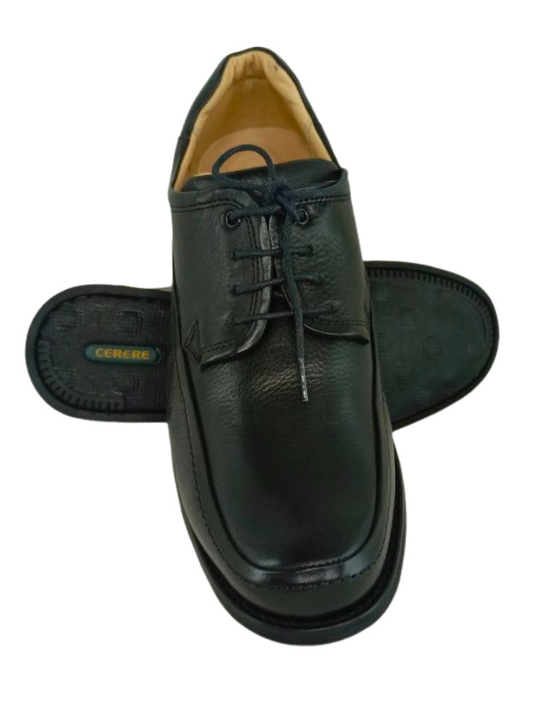 Zapatos de Vestir para Hombre en Cuero Negro Modelo 4505 - Confort y Elegancia Diaria