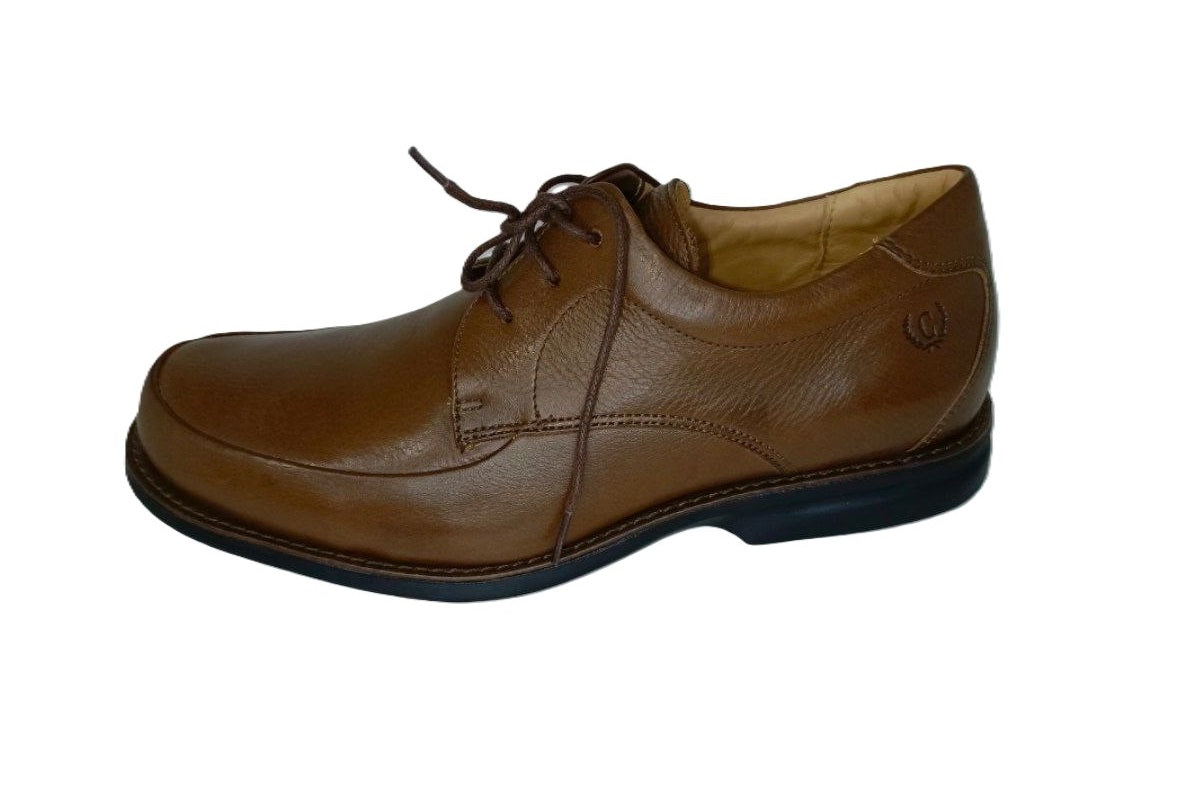 Zapatos de Vestir para Hombre Confort de Cuero Color Negro Marrón Modelo 4527