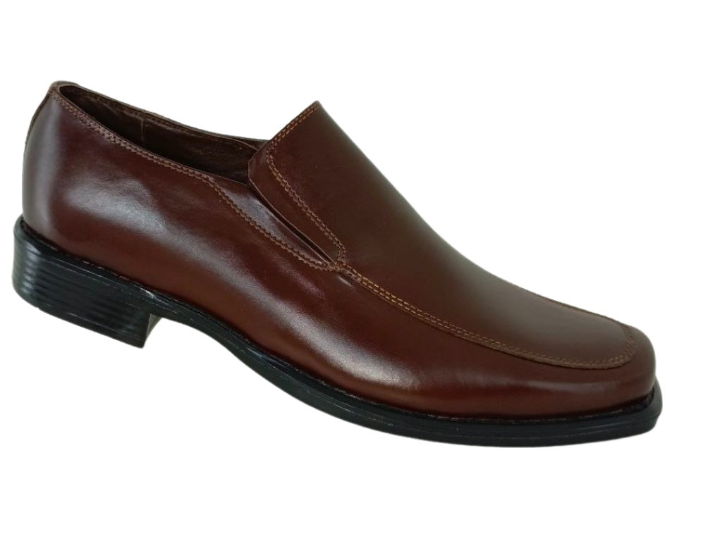 Zapatos de Vestir para Hombre en Cuero Marrón Modelo 637 - Elegancia y Comodidad para Ocasiones Formales