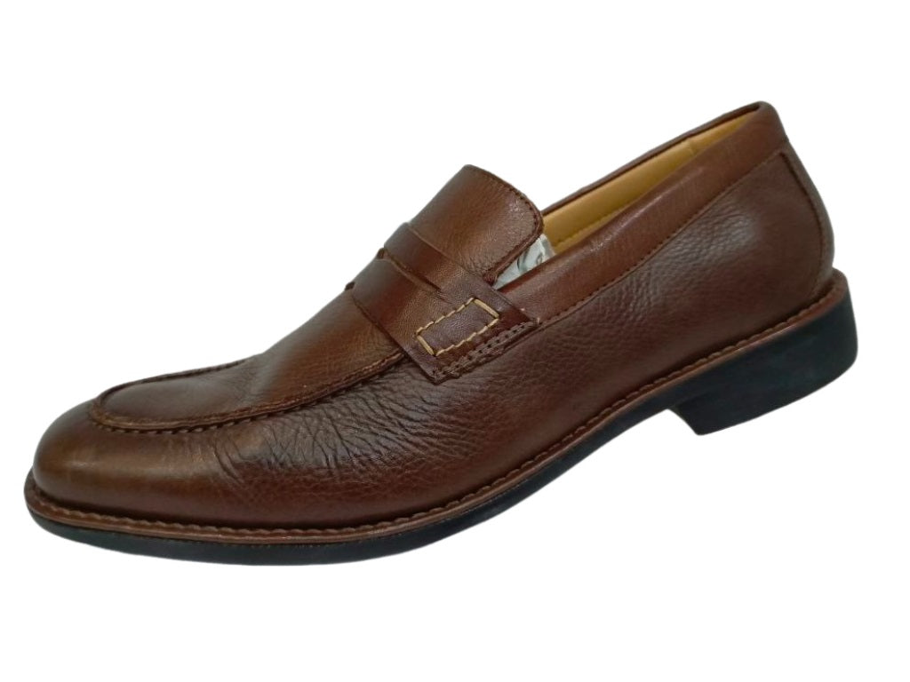 Zapatos de Vestir para Hombre en Cuero Café con Plantilla Anatómica y Suela Amortiguada - Modelo 6710