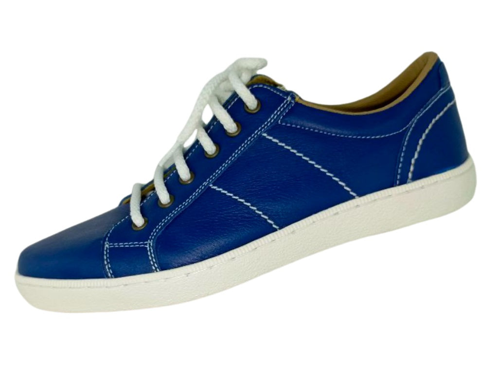 Calzado Casual para Hombre en Cuero Azul Rey - Modelo Elegante 746