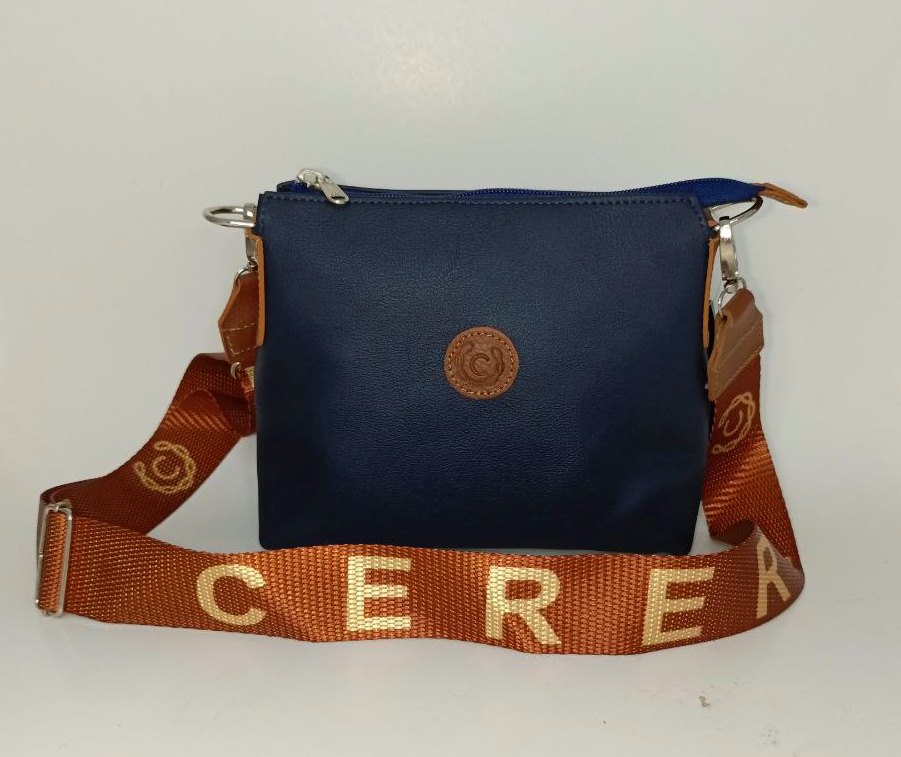 CARTERAS CASUAL  AZUL-MARINO/COLONIAL MODELO GF04