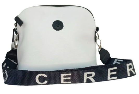 CARTERAS CASUAL  BLANCO/NEGRO MODELO GF33