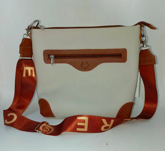 CARTERAS CASUAL  HUESO/COLONIAL MODELO GF47