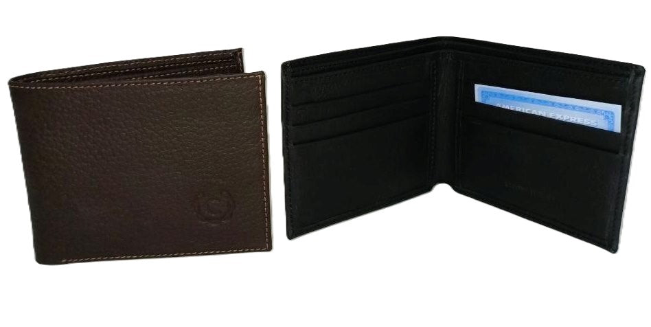 BILLETERA  MARRON MODELO 608