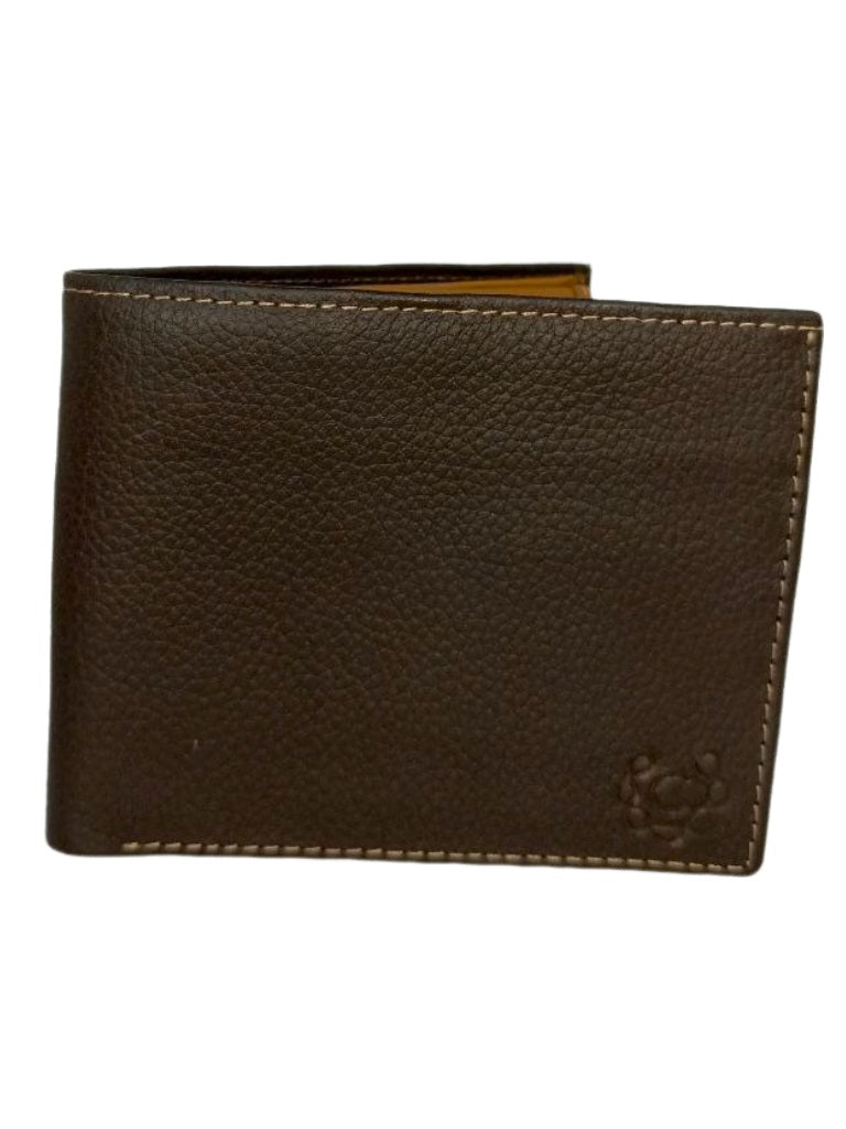 Billetera de Cuero Marrón/Camel Modelo 656 para Hombre - Elegante y Funcional