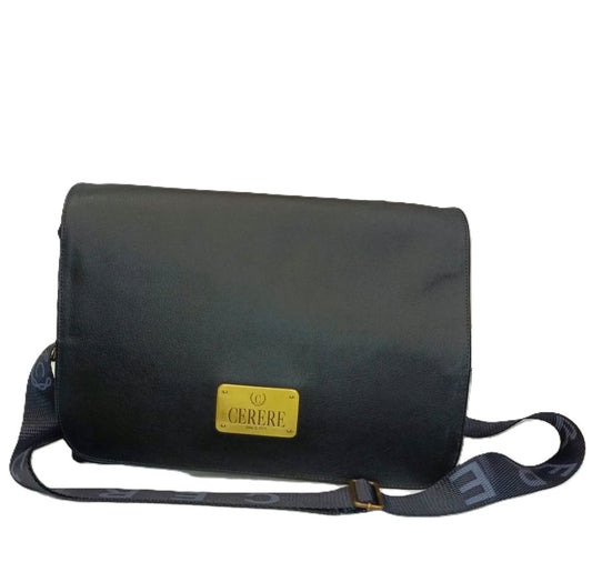 Bolso de Cuero para Hombre Negro Modelo GF517 - Elegante y Funcional de CERERE