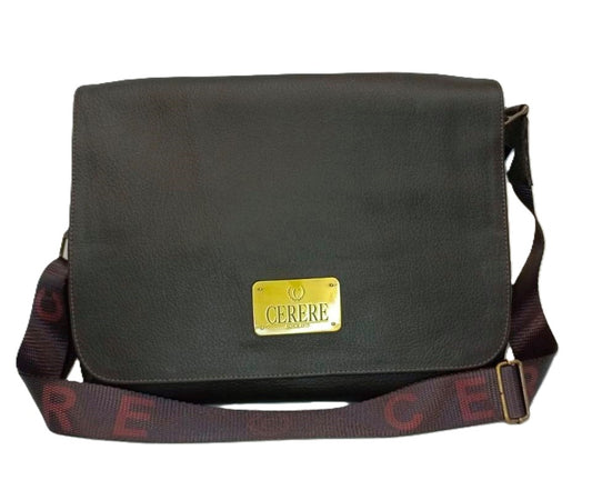 Bolso de Cuero Marrón para Hombre - Modelo GF517 de CERERE, Elegante y Funcional
