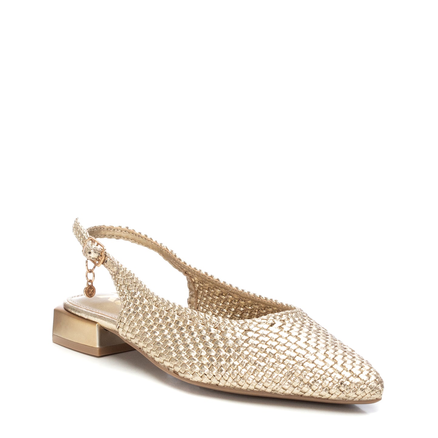 ZAPATILLA DAMA  DORADO MODELO 143794 XTI