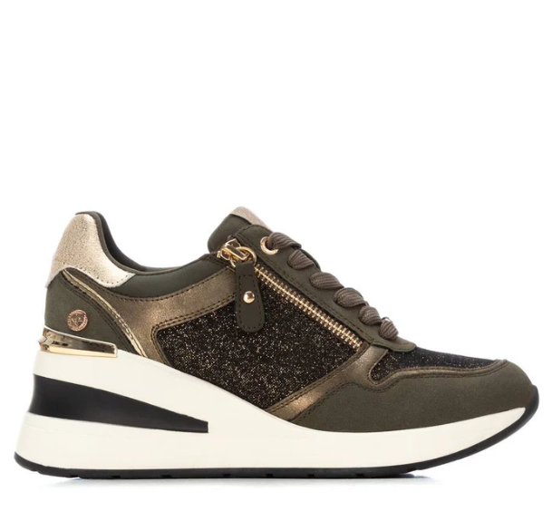 DEPORTIVOS DAMA COLOR KAKI MODELO 144379