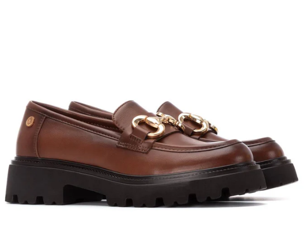 MOCASIN DAMA COLOR CAMEL MODELO 144418