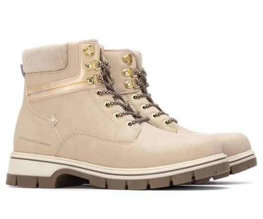 BOTIN DE TACON COLOR BEIGE MODELO 144631