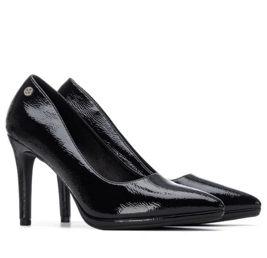 SANDALIA DE TACON COLOR NEGRO MODELO 144725