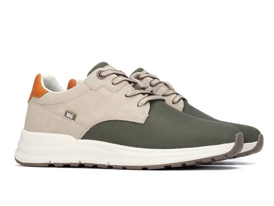 DEPORTIVO CABALLERO COLOR VERDE MILITAR MODELO 145766