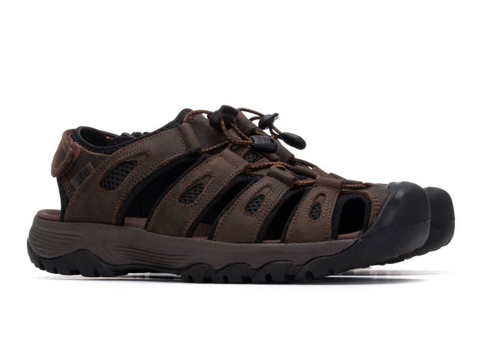 SANDALIA CABALLERO COLOR MARRON MODELO 145806