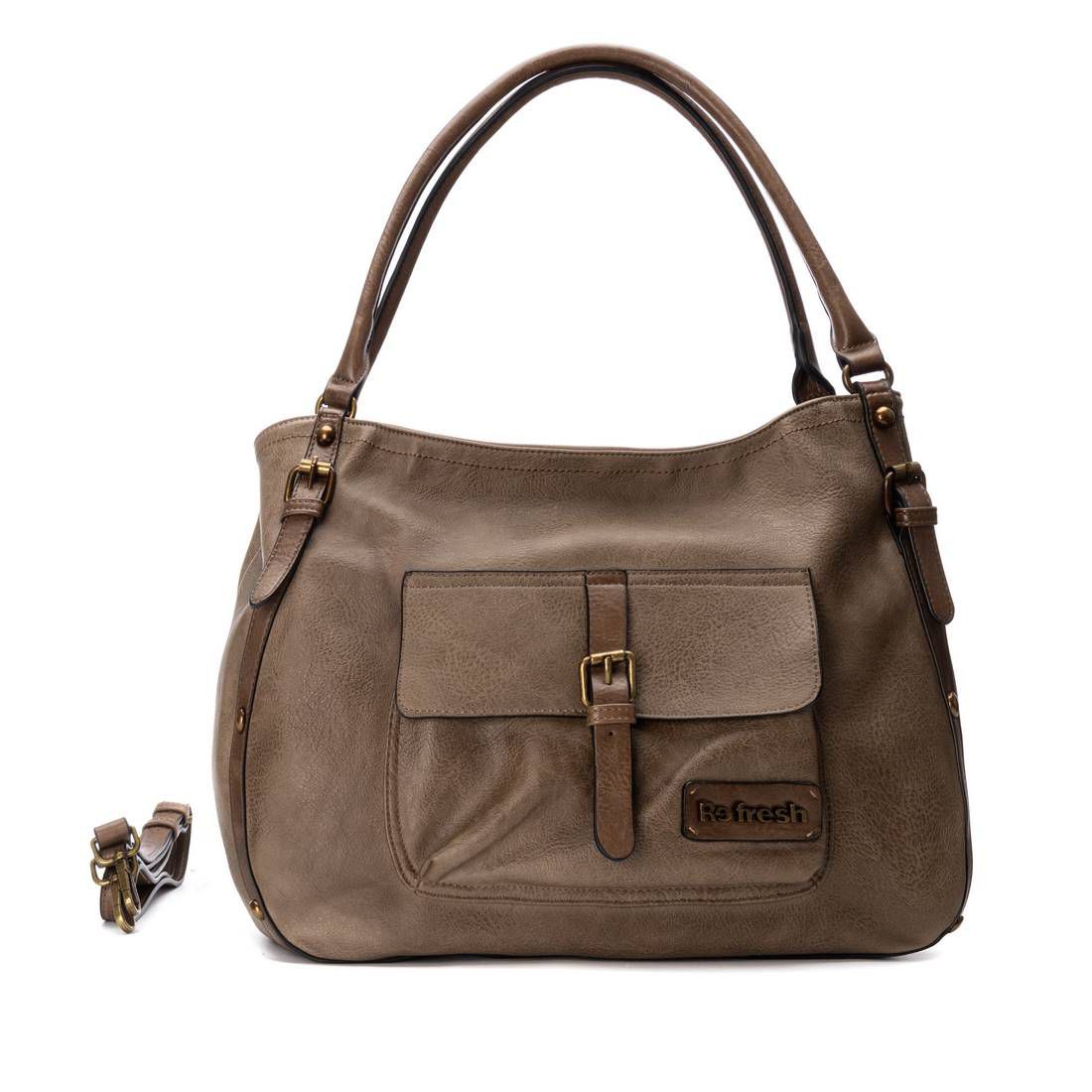 CARTERAS CASUAL COLOR TAUPE MODELO 183320