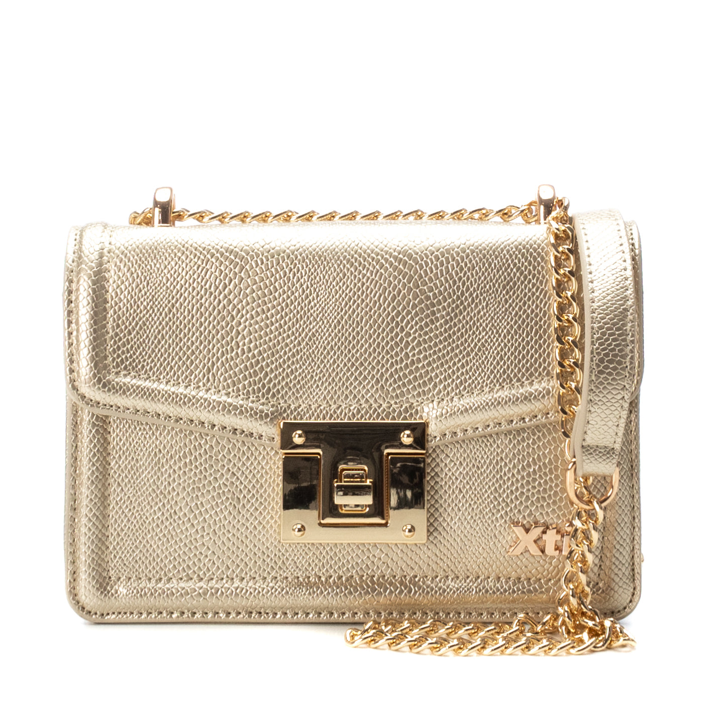 CARTERAS CASUAL  DORADO MODELO 184412 XTI