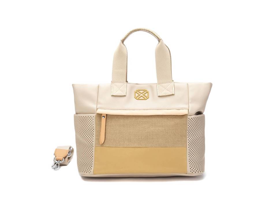 CARTERA CASUAL DAMA COLOR BEIGE MODELO 184541