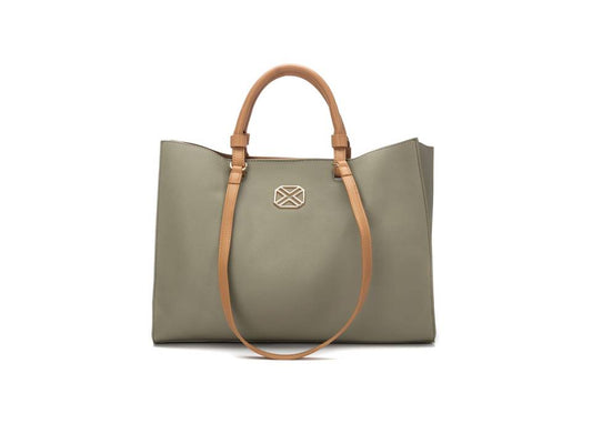 CARTERA VESTIR DAMA COLOR VERDE OLIVA MODELO 184544