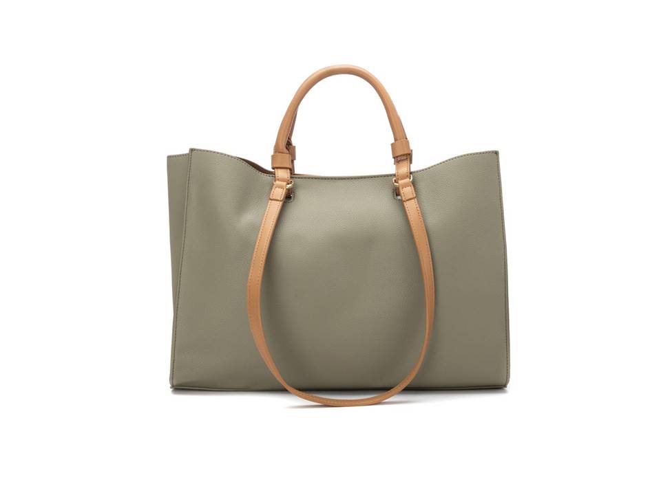 CARTERA VESTIR DAMA COLOR VERDE OLIVA MODELO 184544